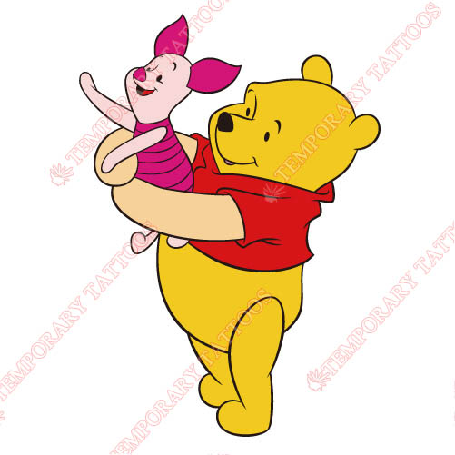 Winnie the Pooh Customize Temporary Tattoos Stickers NO.930